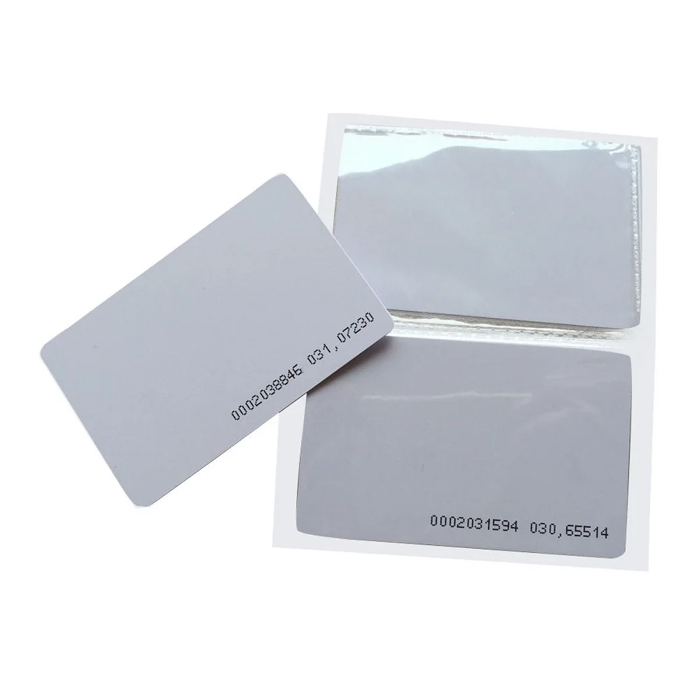 1 шт. 125 кГц RFID карты EM4100/TK4100 считывание только идентификационные для системы
