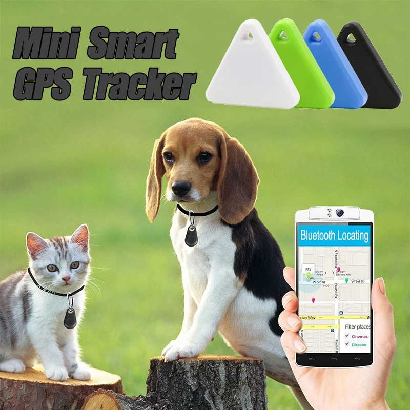 Мини Gps-трекер для домашних животных собак кошек умный Bluetooth-трекер против потери