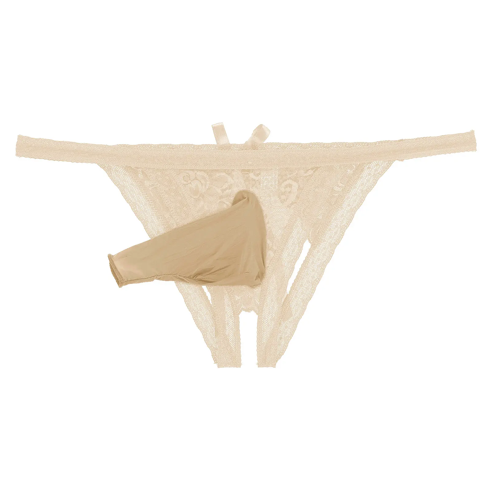 Гей Нижнее белье Для мужчин трусы плавки для мальчика с принтом выпуклость мешок