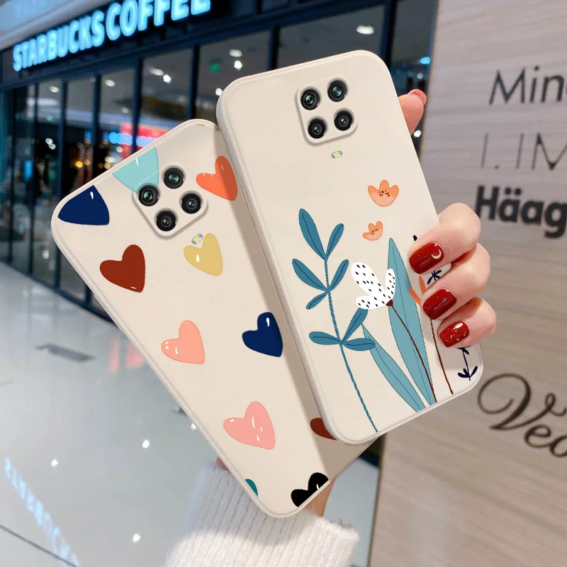 

Redmi Note 9 Case Fundas for Xiaomi Redmi Note 10 9 Pro 8 10S 9S 9C 9A 9T 10X Poco X3 NFC M2 Cover Silicon Len Protection Coque