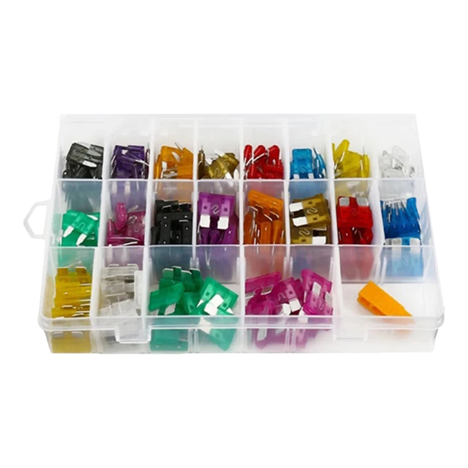 

120PCS Fuse Car Kit Assorted Auto Car Truck Standard Blade Fuse Assortment 2A 3A 5A 7.5 A 10A 15A 20A 25A 30A 35A Auto Fuse