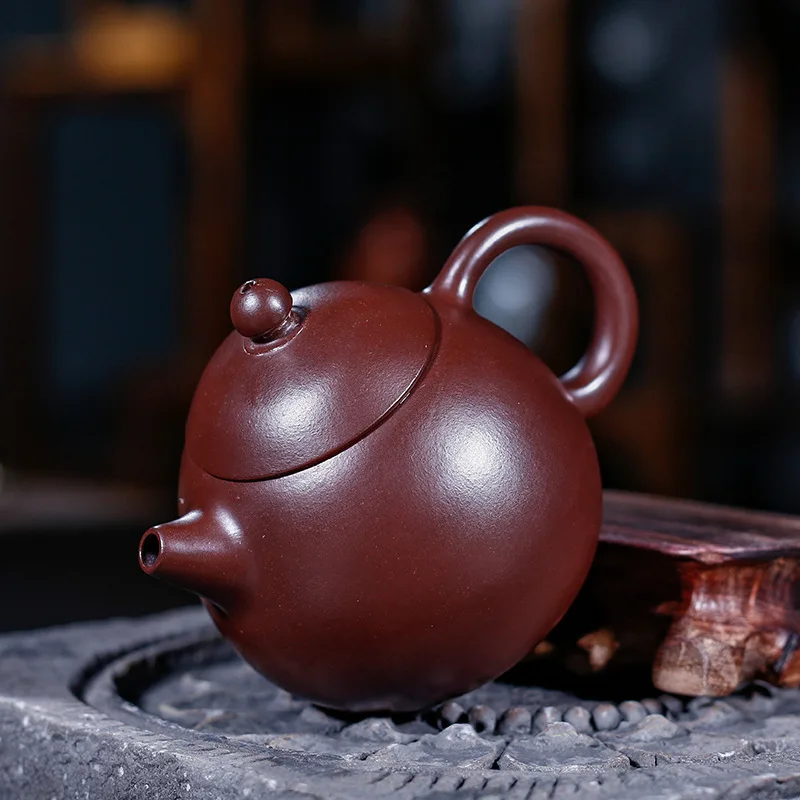 Pottery Teapot Dragon Egg Purple And Zhuni Xufeng Full Manual Tea Set Wholesale Customized Agent A Piece Of Generation Hair | Дом и сад