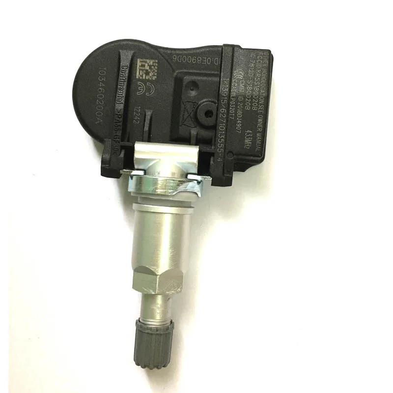 Датчик давления в шинах TPMS 1034602 00 A для Tesla Model S X S180052068C 433 МГц S180052068 103460200A|Клапаны и