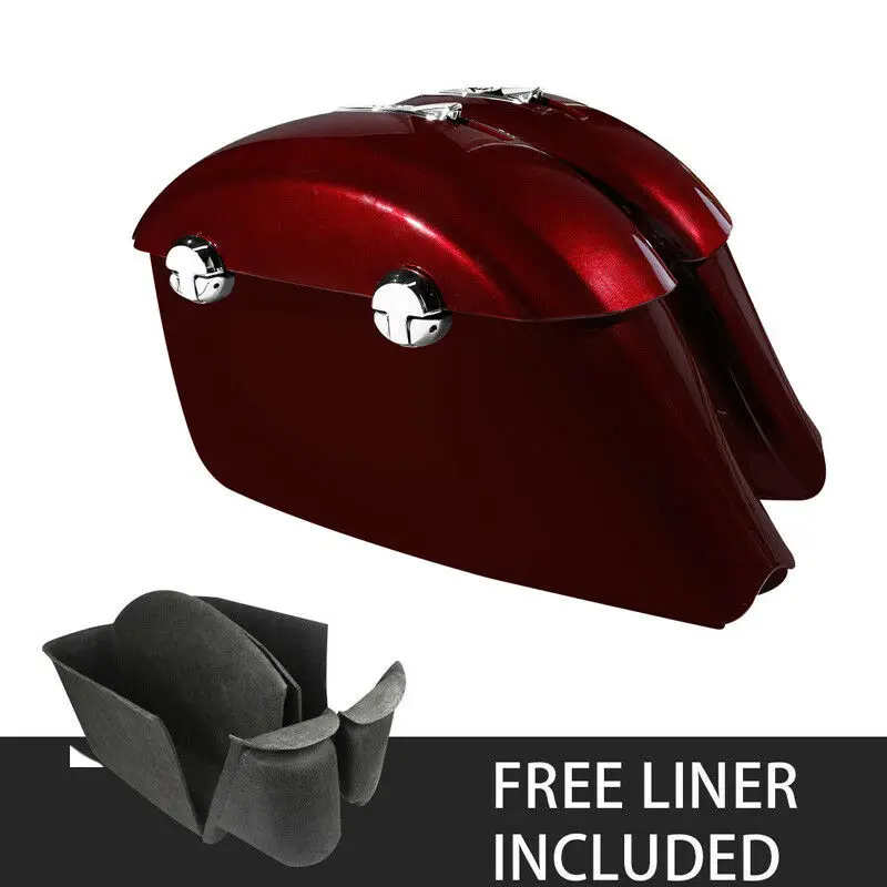 Красный сиденье для мотоцикла Электронная подкладка с защелками Indian Chief Tain 2014 2017