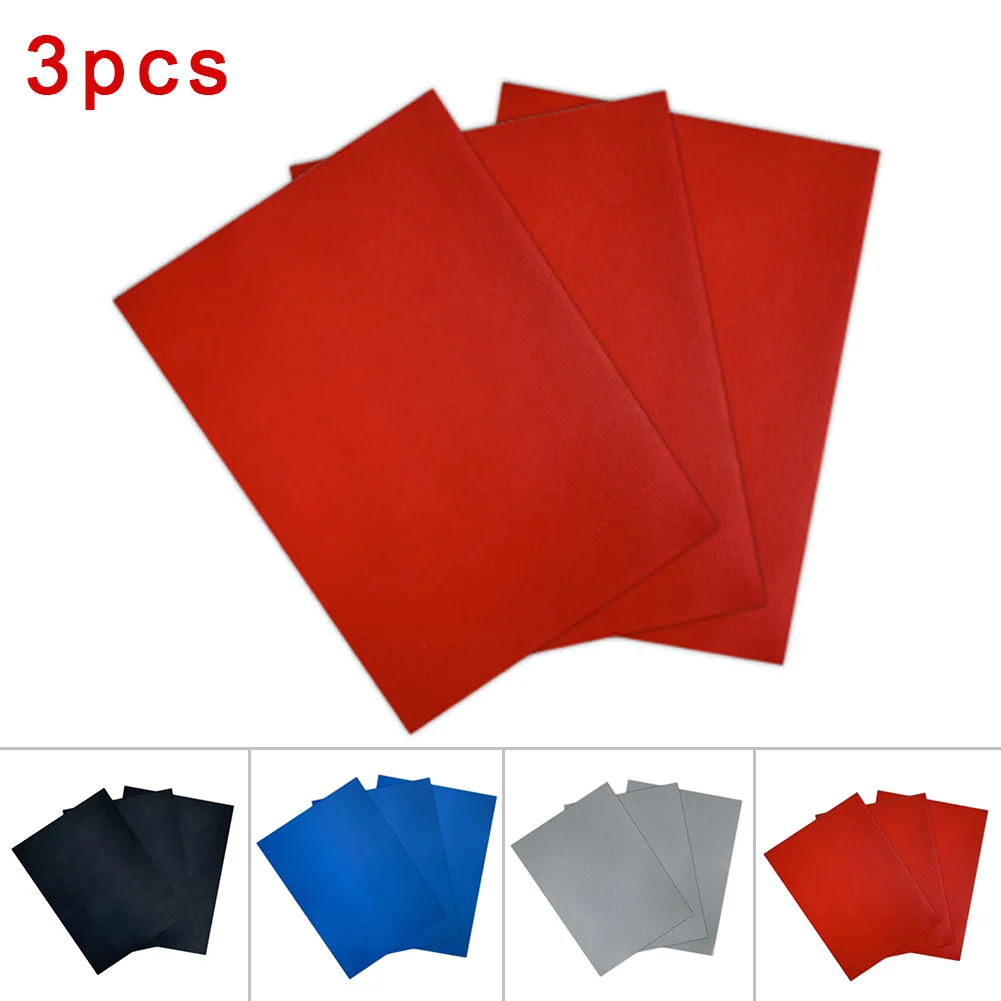 

3pcs Waterproof Patchs Cuttable Inflatable Bed Boat River Rafts Swimming Pool Kayak PVC Repair Patch Water Sports Supplies