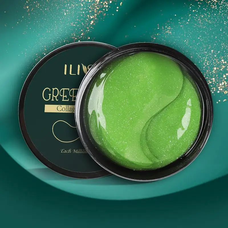 

Eye Mask Crystal Collagen Eye Mask Anti-Dark Circle Moisturizing Hyaluronic Eye Anti-Aging Patches Acid Gel G3M0