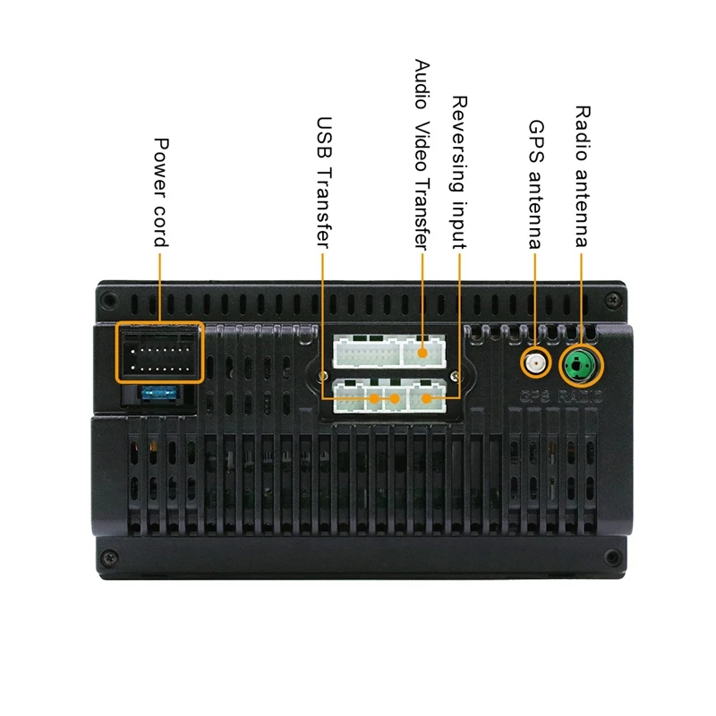 

7 Inch Android 9.1 Press Sn Car MP5 Player FM Radio 1GB+16GB Wifi Bluetooth GPS Navigation for IOS/Android