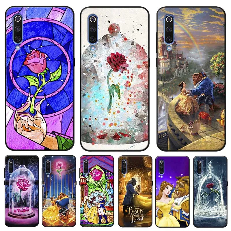 Beauty Beast Rose Princess Art чехол для samsung galaxy a50 a70 a30 a40 a20 s8 s9 s10 plus Прозрачный мягкий