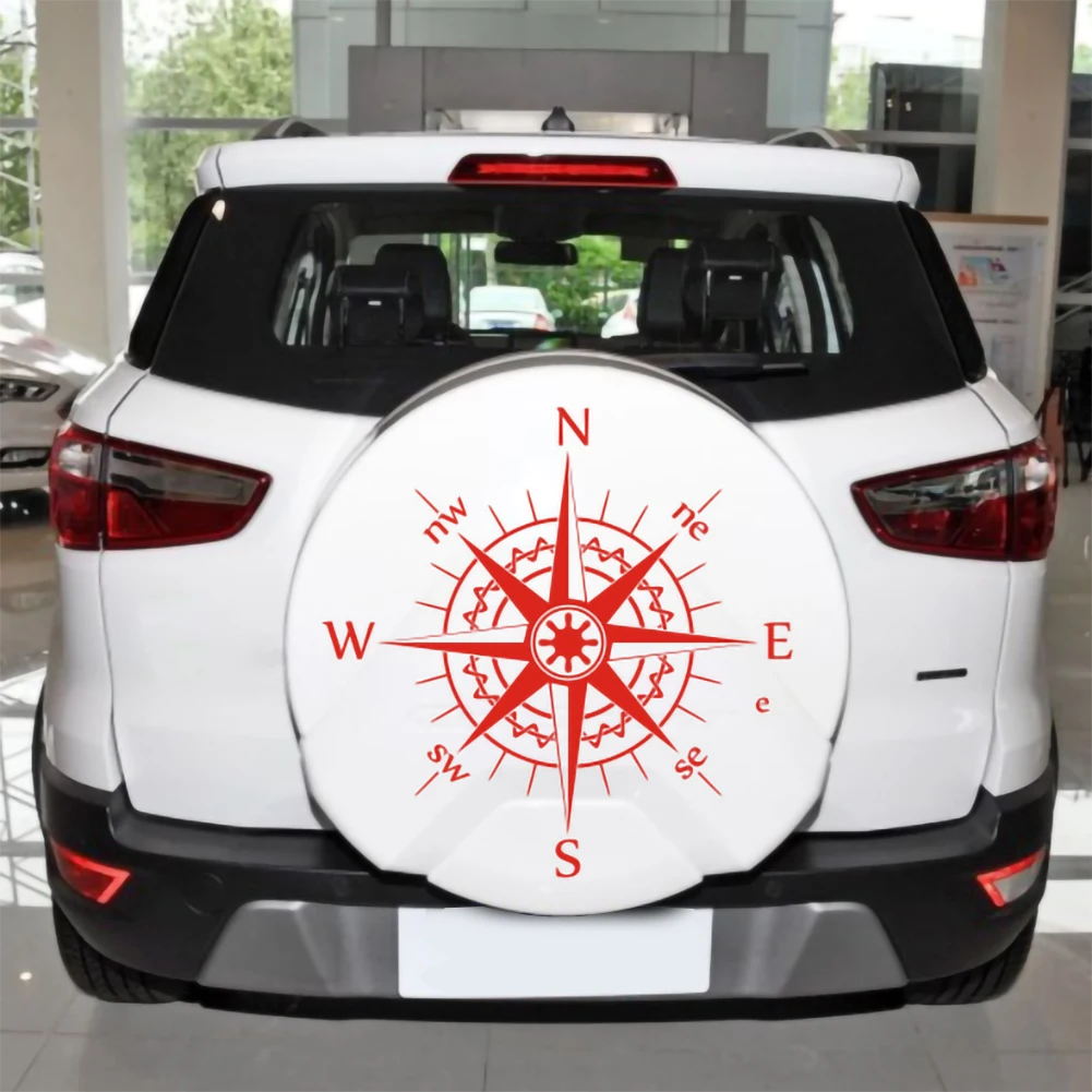 

50 x 50cm Car Hood Compass Decal Auto Vinyl Bonnet Sticker Universal