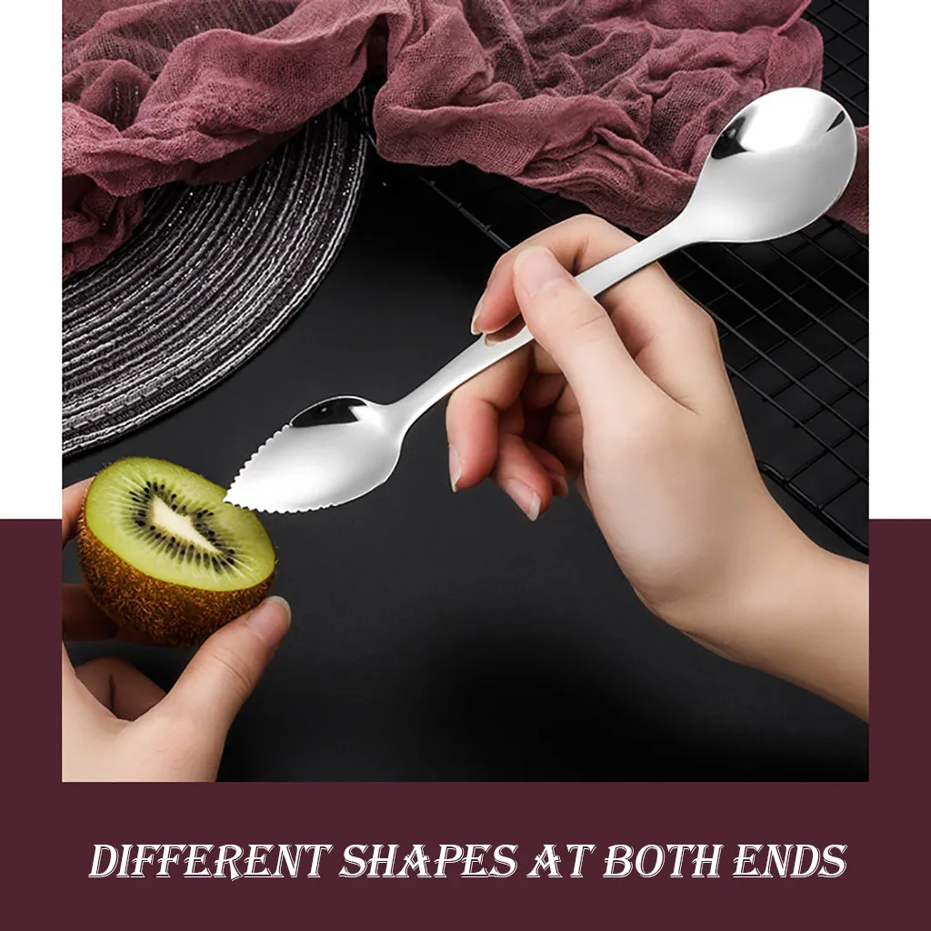 Многофункциональная ложка для бритья двухголовая копания портативная