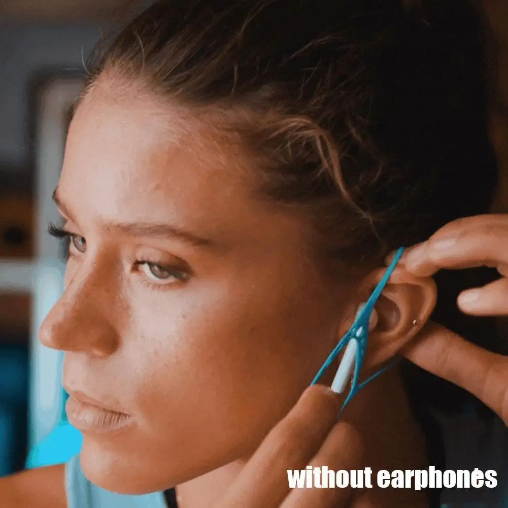 

2pcs Anti-lost Earphone Earhook Clip Headphone Stand Sport Headset Ear Hook Clamp Holder Earphone Accessory