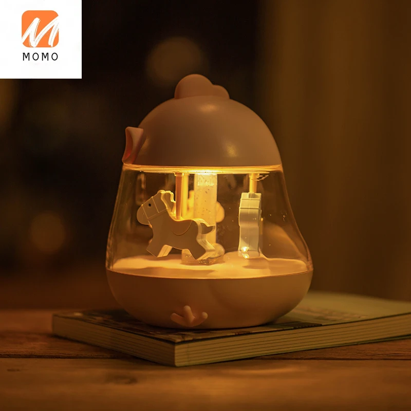 

Adulthood Celebration Girls' Practical Birthday Gift Exquisite Carousel Night Light Creative Gift for Bestie for Girlfriend