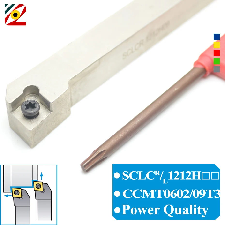 EDGEV 1 шт. SCLCR1212H06 scl1212h06 SCLCR1212H09 SCLCL1212H09 CNC токарный резец внешний держатель