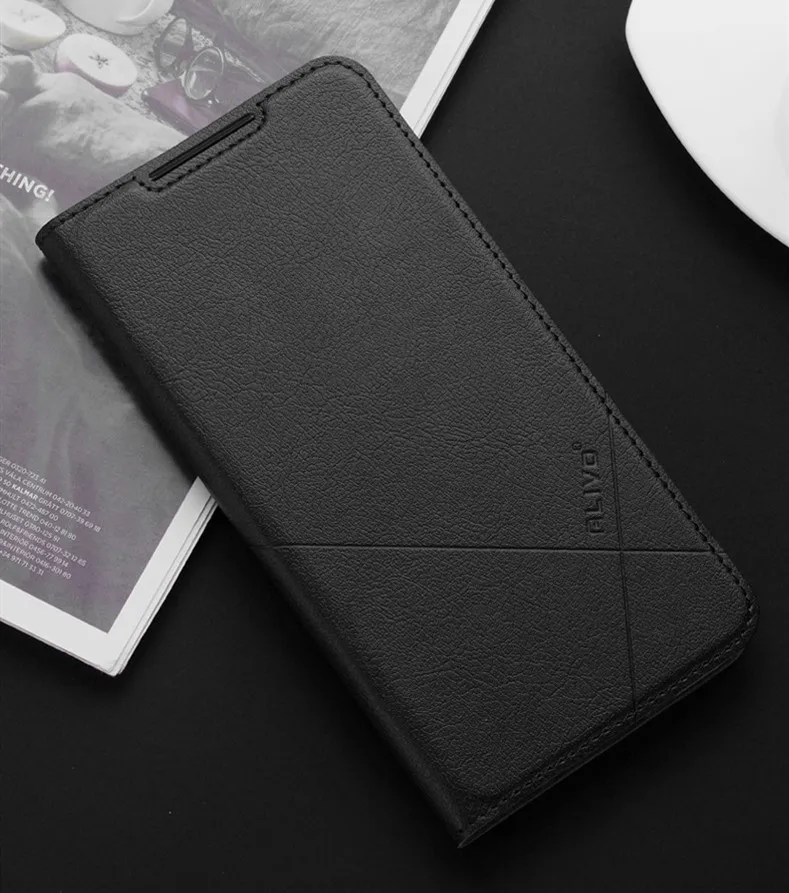 Чехол для xiaomi mi 8 lite из искусственной кожи с откидной крышкой и подставкой mi8 #0918