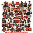 54 шт. Топ игра красные мертвые выкупа Наклейки Классическая игра наклейка для компьютера ноутбука кожа ноутбук мотоцикл автомобильные виниловые наклейки