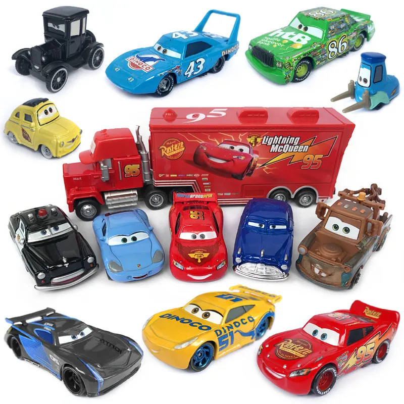 39 стили Disney тачки машинки Док Хадсон Mater 1:55 Diecast металлического сплава Модель