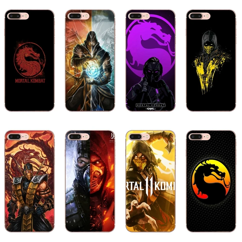 Мягкий чехол Mortal Kombat для Huawei Honor 10 9 Lite 8C 8X 7C 7X 7A 6C pro Play 6X 6A 5A 5C 5X V10 | Мобильные
