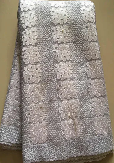 Новейшие французские нигерийские кружевные ткани высококачественный тюль