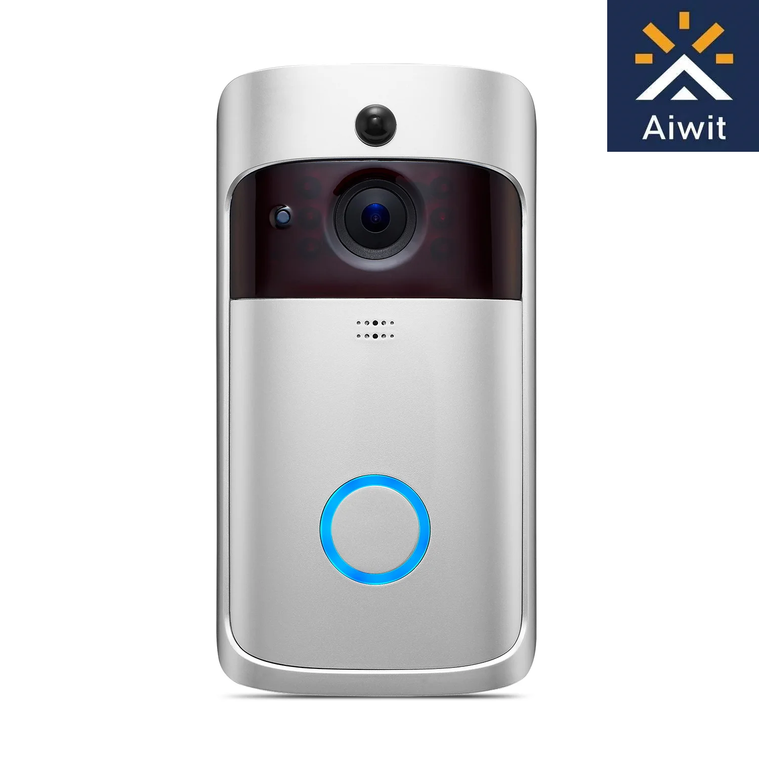 

AIDOCAM V5 Smart Home Video Intercom with WIFI PIR Infrared Night Vision Home Security Alarm Camera 720P HD Wireless Doorbell