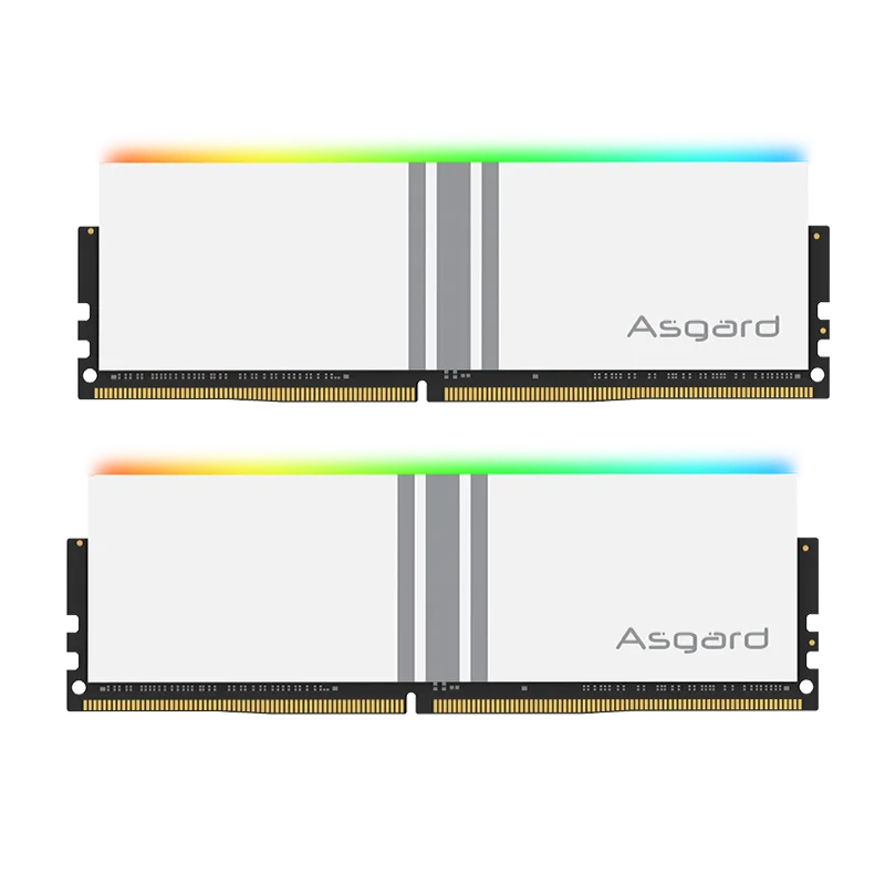 Asgard RGB RAM DDR4 pamięć 8GBx2 16GBx2 3200MHz 3600MHz Valkyrie V5 seria Polar biały Overclocking wydajność na pulpicie 2 Asgard RGB RAM DDR4 pamięć 8GBx2 16GBx2 3200MHz 3600MHz Valkyrie V5 seria Polar biały Overclocking wydajność na pulpicie 2