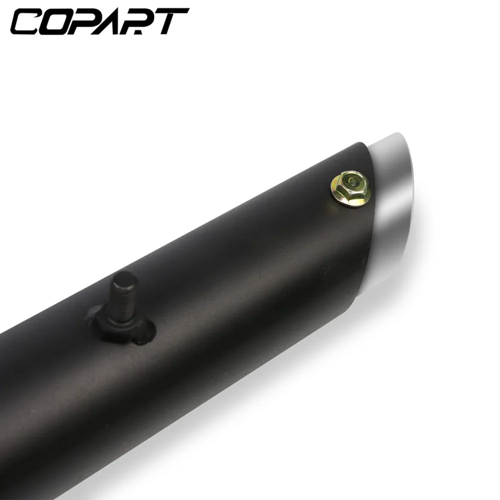 

Motorcycle Exhaust Pipe With Muffler Removable Silencer For Honda Steed Shadow 400 600 VLX400 VLX600 VT400 C VT600C VT600