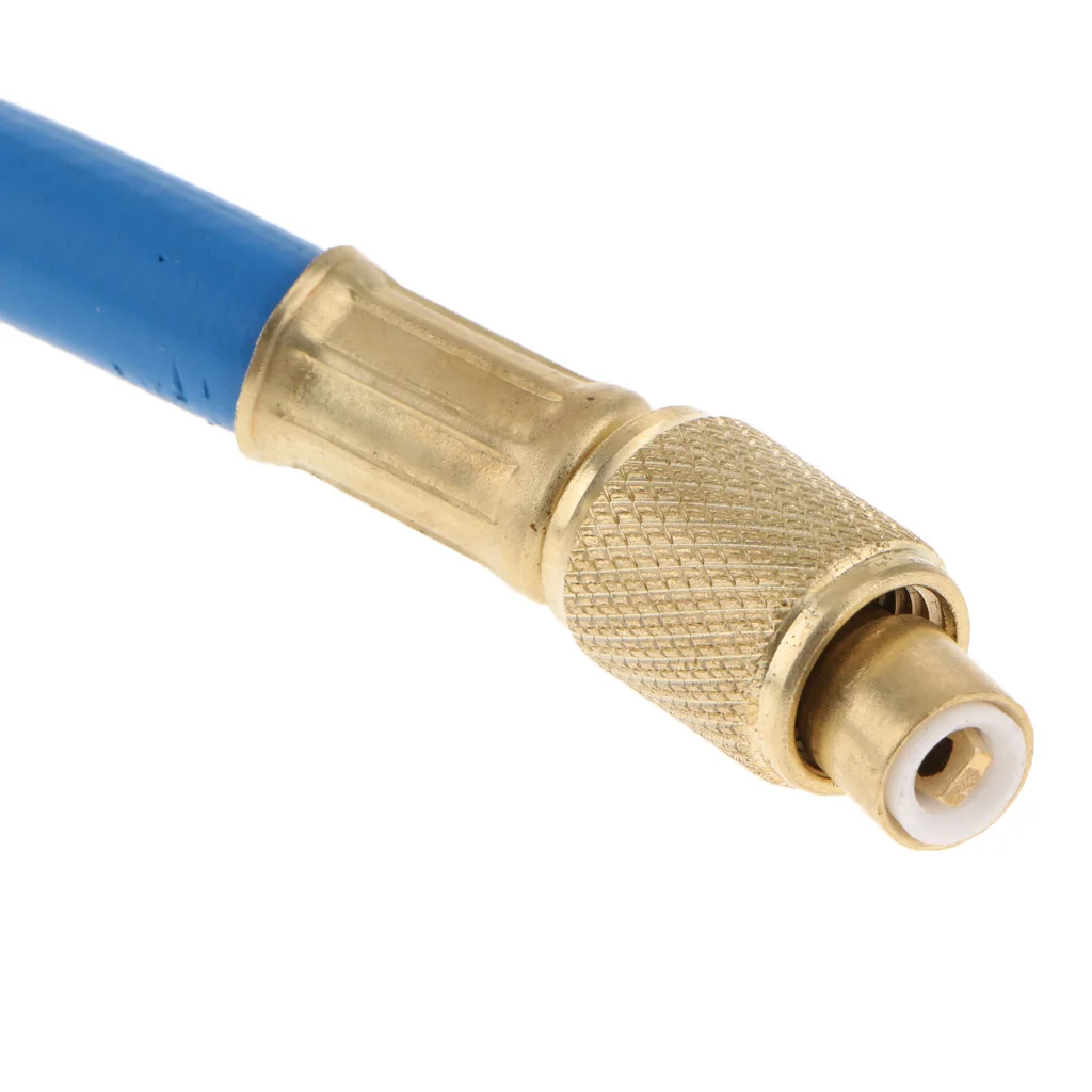3 шт. Зарядные шланги 1/4 &quotSAE 800PSI с запорным шаровым клапаном HVAC R410a R22 R134|Детали для