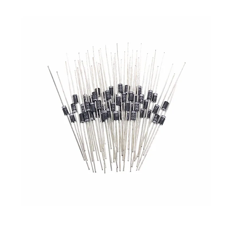 50PCS/LOT 1N54011N5402 1N5404 1N5406 1N5408 DO41High Quality Rectifier Diode D-41 DIP New IN5401 IN5402  IN5404 IN5406 IN5408
