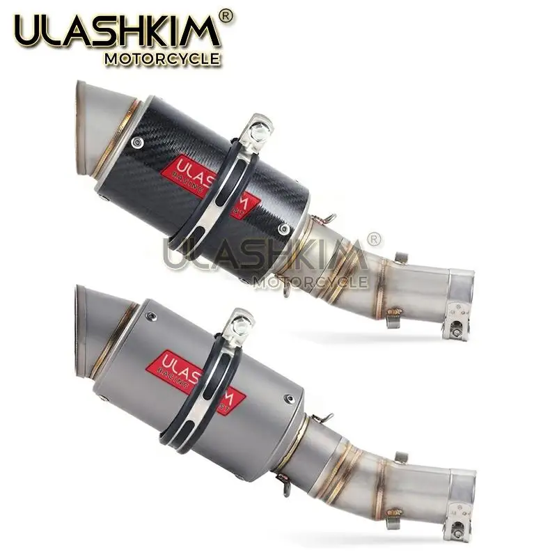 ER 6N 6F глушитель для мотоцикла средняя труба полная система слипоны kawasaki ER6N ER6F