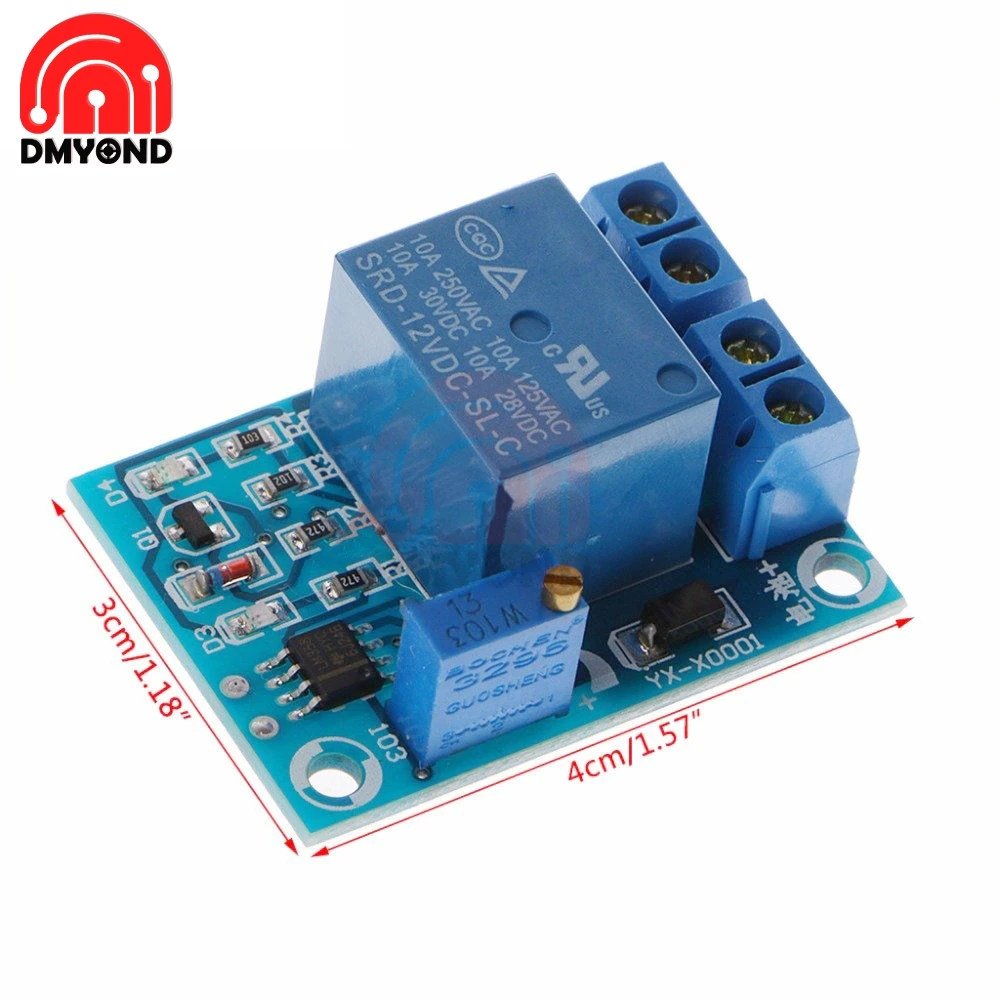 Модуль управления пониженным напряжением аккумулятора 12 В низкое напряжение