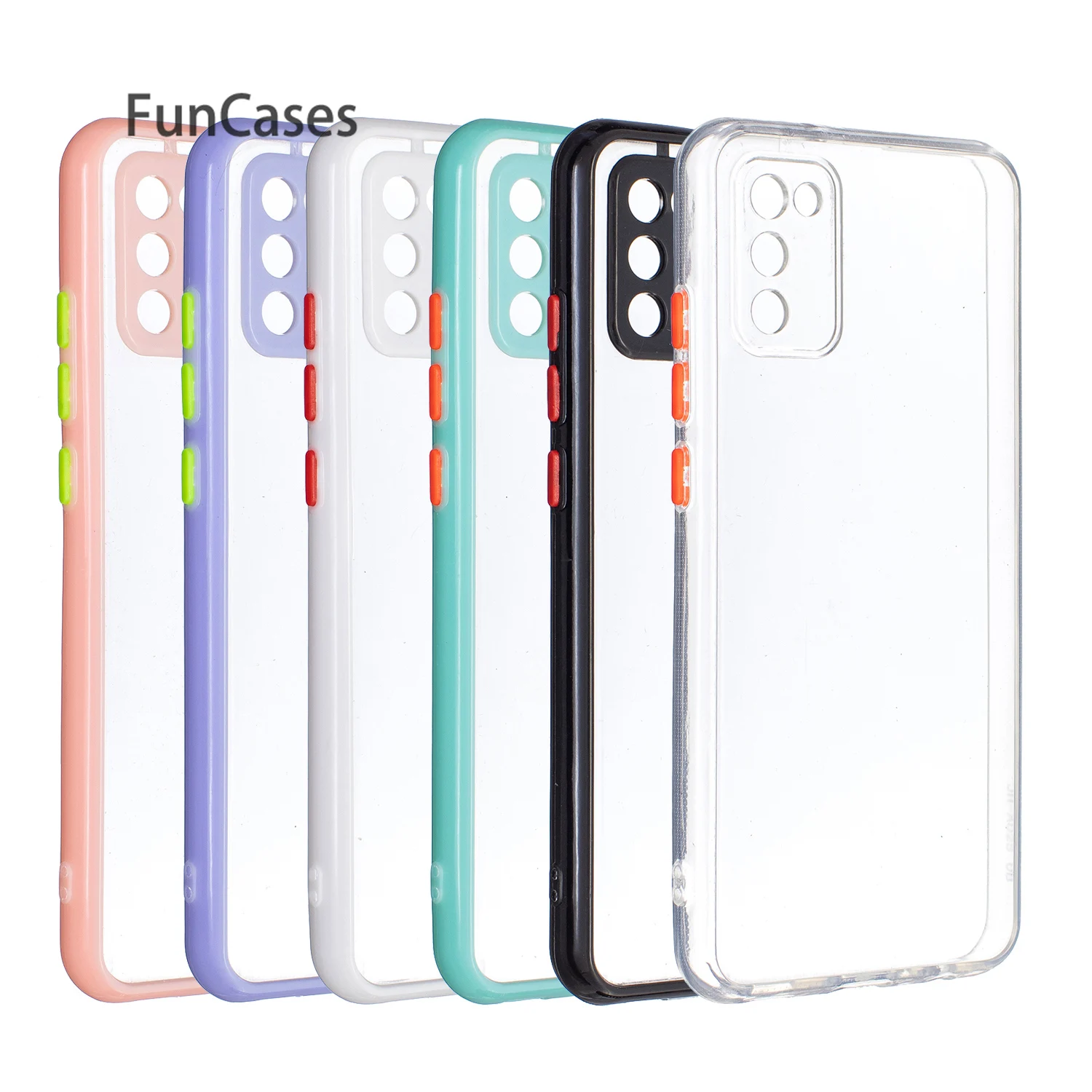 Зеленый чехол для мобильного телефона Samsung Smausng A02S защитный Galay A50S A50 A02 A72 A505 A01 A71 Core