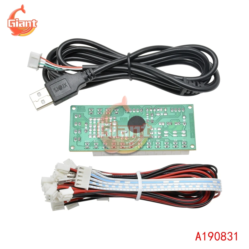 Аркадный USB-джойстик для самостоятельной сборки с нулевой задержкой монтажная