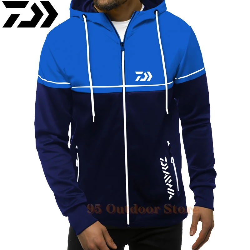 

Новое поступление Daiwa весенне-осенняя рыболовная куртка ветровка сохраняющая тепло толстовка на молнии водонепроницаемая куртка Daiwa одежд...