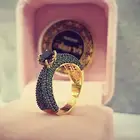 Креативное классическое черное кольцо с драгоценным камнем, обручальное кольцо для мужчин и женщин, высококачественное черное ювелирное изделие, подходит ко всему для вечеринки