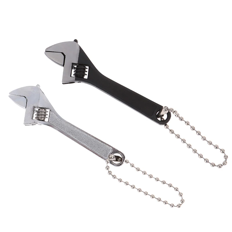 

1 Pcs 63mm 2.5 Inch Mini Metal Adjustable Wrenches Hand Tool With 0-10mm Jaw