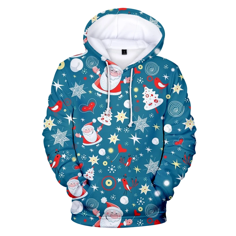

New 3D national lampoons christmas vacation Hoodies Pullover Hooded Sweatshirt Harajuku Hip-Hop christmas clothes Tops