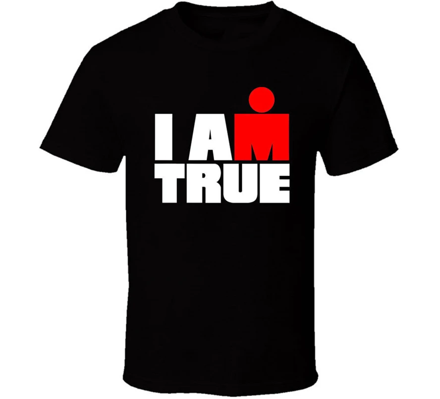 Железный человек Триатлон чемпионат мира 1 черная белая футболка Мужская