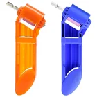Синяя или оранжевая Корундовая шлифовальная насадка, инструмент, портативная точилка для сверл, спиральная Заточная машина для сверл 2-12,5 мм
