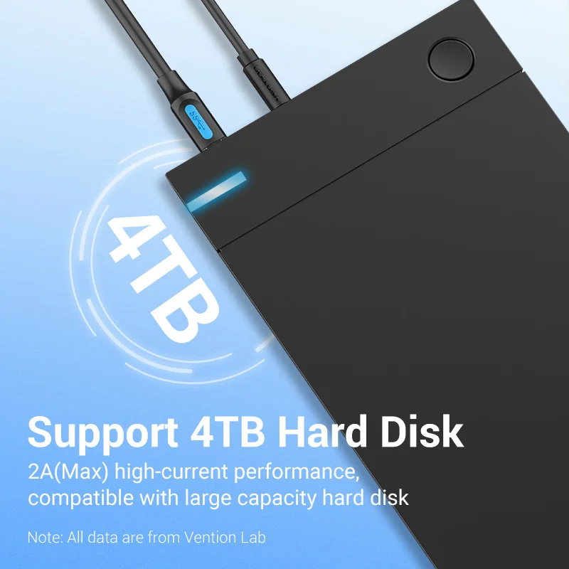 Vention USB C к Type B 3 0 кабель для HDD чехол Корпус диска веб-камера цифровая видео Blue ray Drive