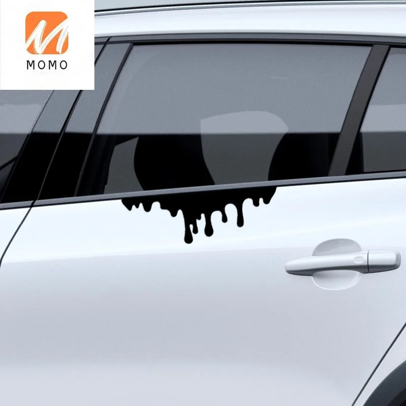 

Car Personality Stickers Simulation Blood Dropping Bumper Stickers Blood Stain Machine Cover Tail Hood Scratch Occlusion Sticker