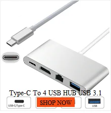 Концентратор для nintendo Switch 1080P 4K HDMI адаптер переключатель USBC 3,0 HDMI конвертер type-C концентратор адаптер для nintendo Switch samsung S8# G