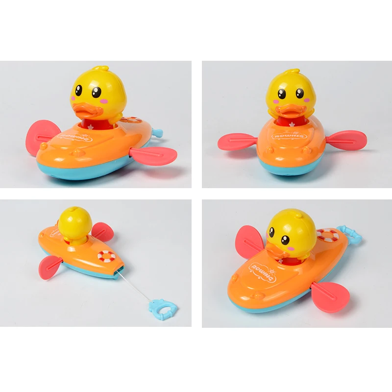 Детская игрушка для ванны плавающая воды классические игрушки цепь намотанное