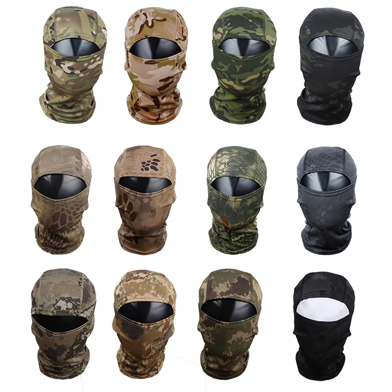 Многофункциональная маска с капюшоном IDOGEAR быстросохнущая пейнтбольная шарф