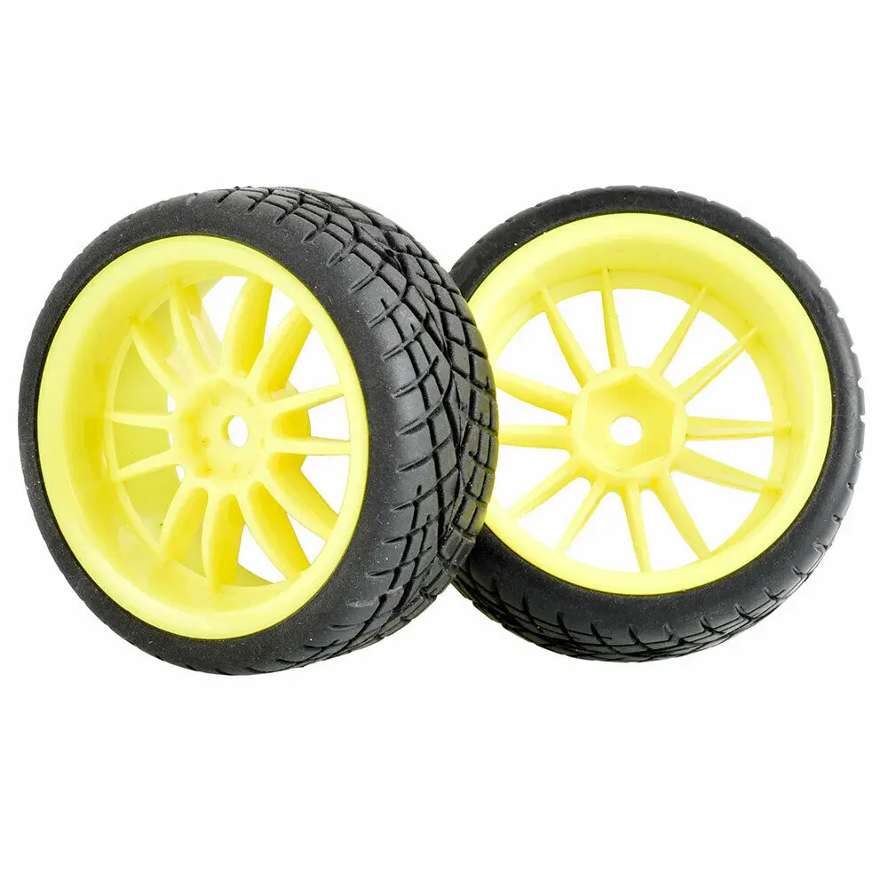 RC 6031-8001 Speed Tires insert sponge& Wheel 4PCS For HSP 1/10 1:10 Touring Car