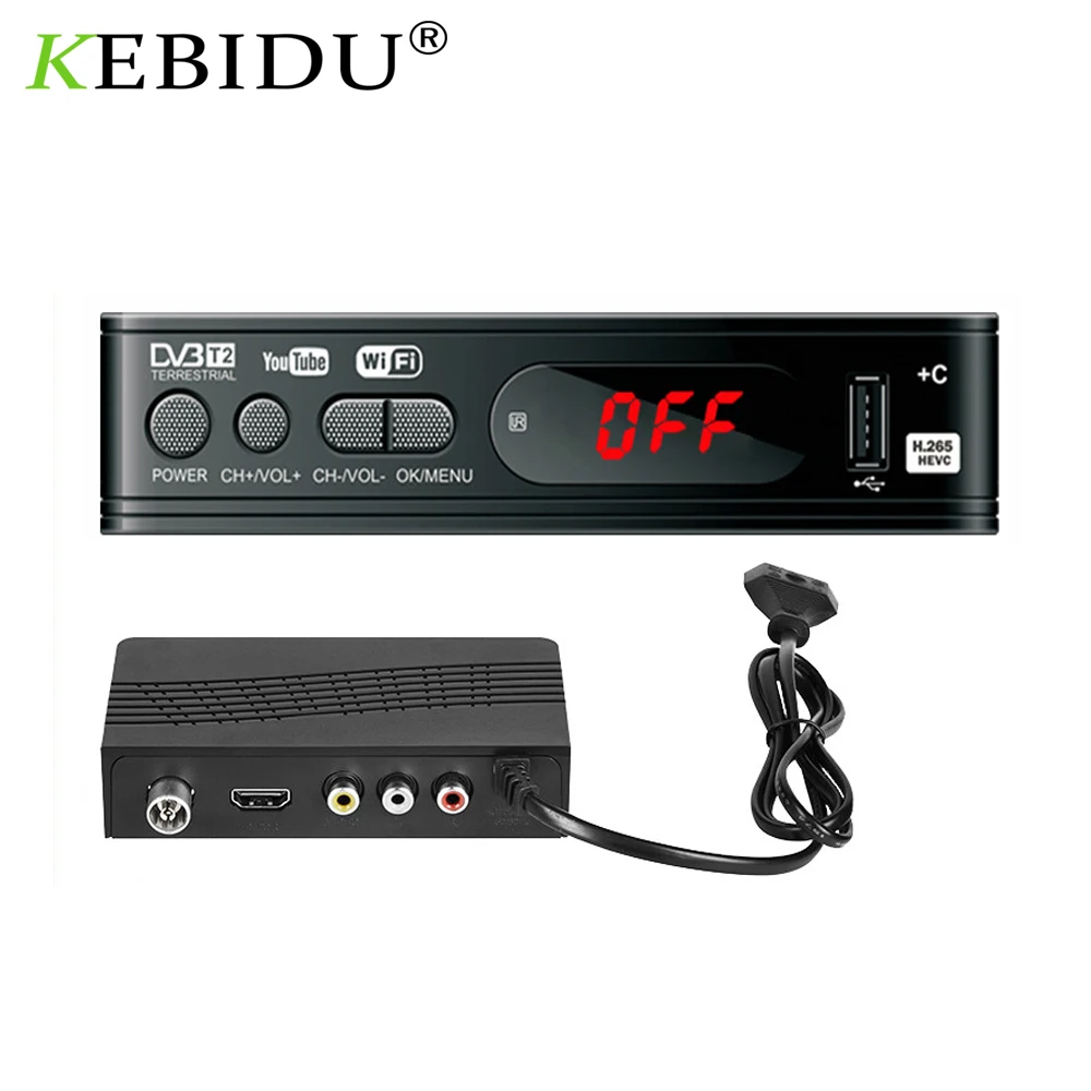 DVB T2 IPTV тюнер приемник HD 1080P спутниковый декодер тв DVBT2 C USB встроенное руководство
