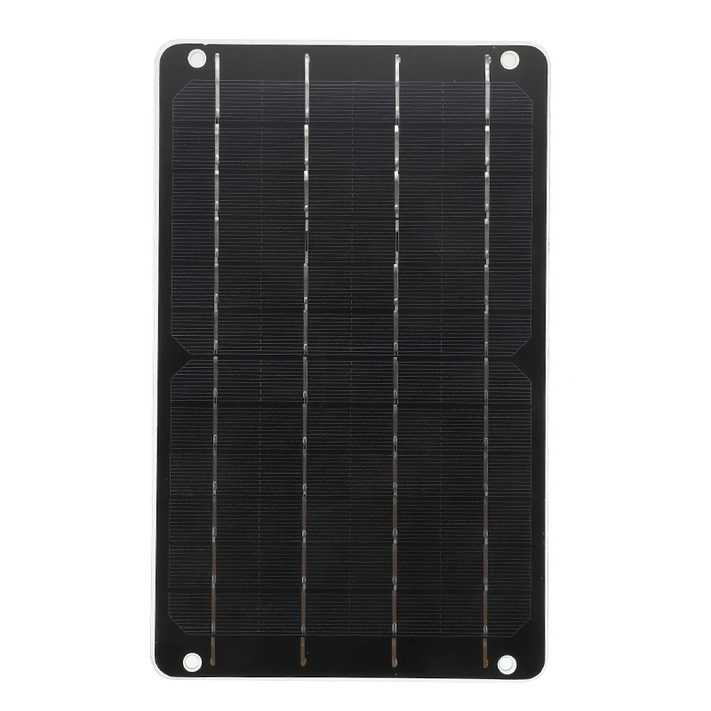 6W/10W 5V USB Solar Charger Solar Panels Charger with USB Port Solar Battery Charger Power for Cell Mobile Phones - Цвет: 6W