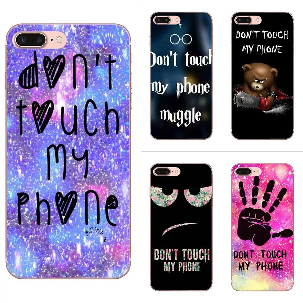 Do Not Touch My ультра тонкий для Galaxy Alpha Note 10 Pro A10 A20 A20E A30 A40 A50 A60 A70 A80 A90 M10 M20 M30 M40 |