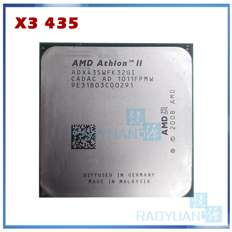 Athlon II X3 435 2 9 ГГц комплексный широкополосный канал передачи данных Core Процессор