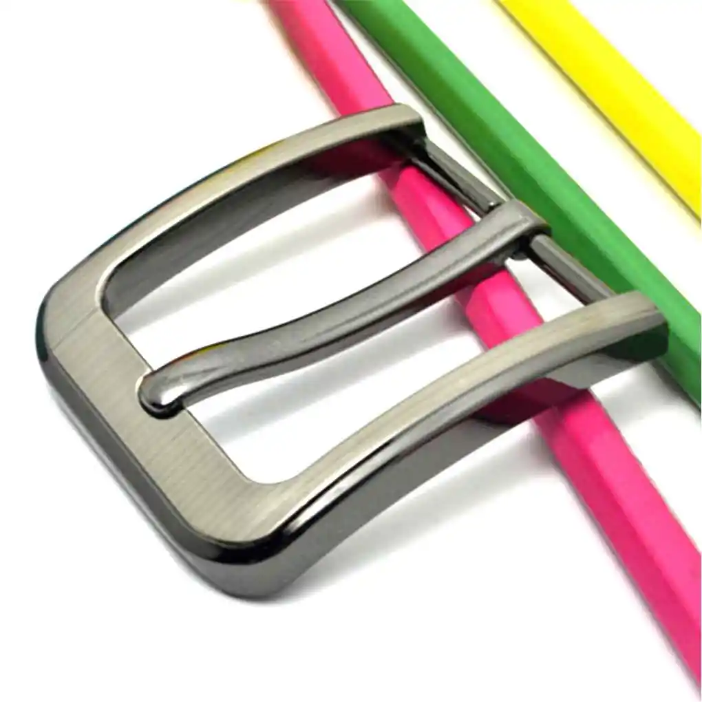 

1 Piece Of Men'S Belt Luxury Brand Alloy Metal Pin Buckle Belt Men'S Jeans Buckle Design DIY Leather Craft Accessories