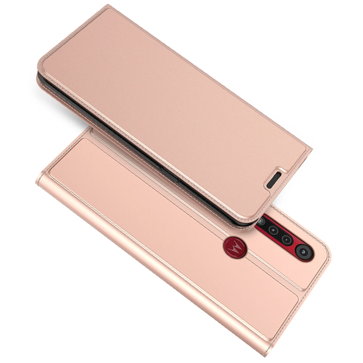 Для Motorola Moto G8 Plus, чехол из искусственной кожи, ультра тонкий магнитный флип-чехол с подставкой, защитный чехол-кошелек для Moto G8 Plus, чехол со слотом для карт - Цвет: 01