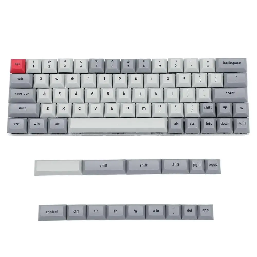YMDK DSA профиль 61 64 68 Minila Dye Subimation Keyset толстые PBT Keycap Набор для Cherry MX GH60 XD64 GK64 Tada68 Minila DZ60 SP64